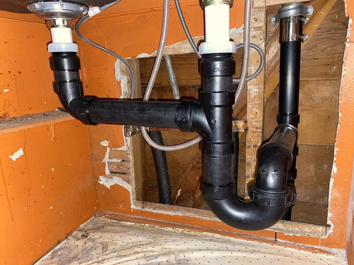 Professional Pipe Bursting equipment and tools on the job in Homer